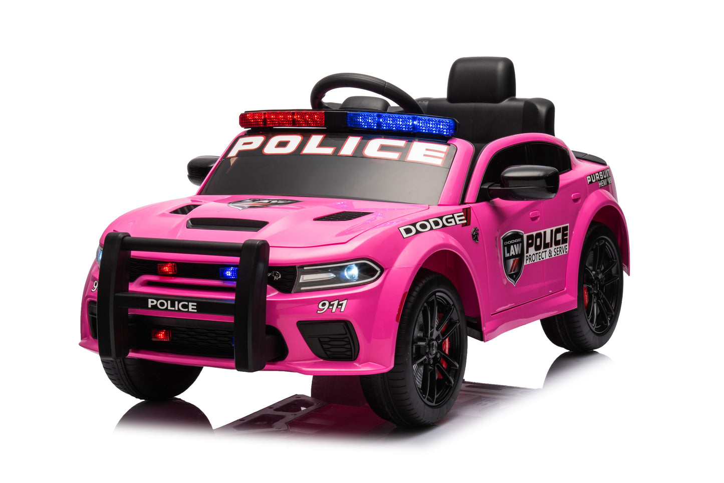 Kids R/C Licensed Dodge Police car 12V - ZB911